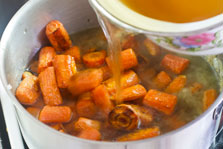 Roasted Carrot and Ginger Soup step 10