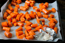 Roasted Carrot and Ginger Soup step 2