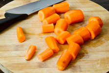 Roasted Carrot and Ginger Soup step 1