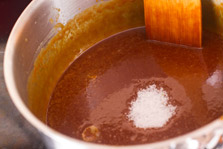 Chocolate Caramel Tart step 26
