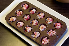 chocolate raspberry candy step 19