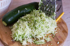 zucchini fritters step 2