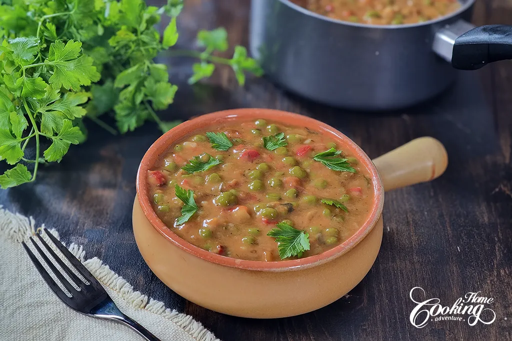 Romanian Green Pea Stew