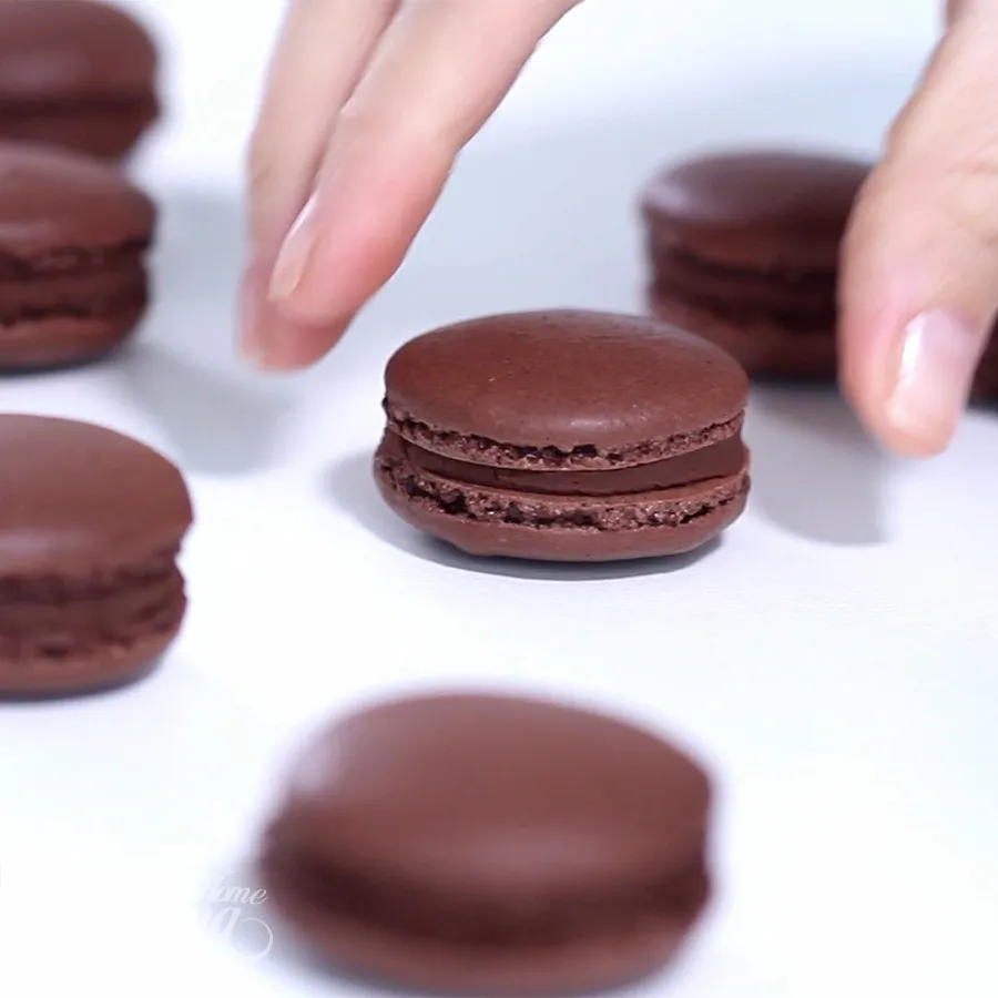Chocolate Macarons