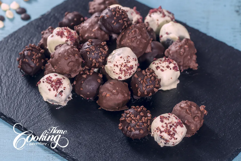 chocolate cake balls