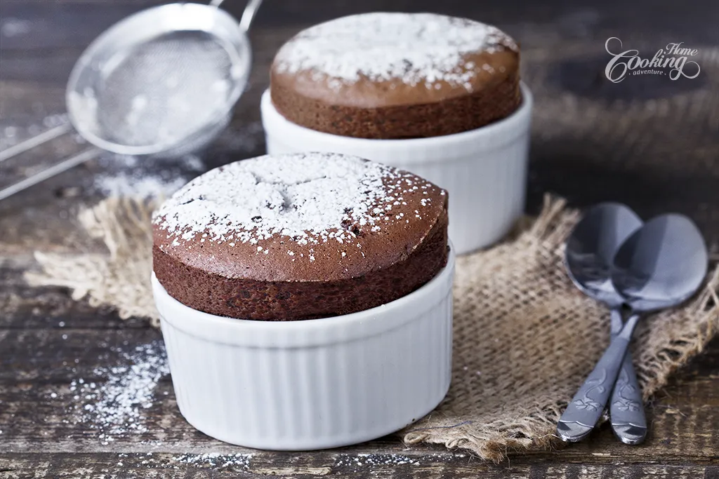 Chocolate Souffle - Flourless Dessert