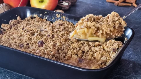 The Best Apple Crumble