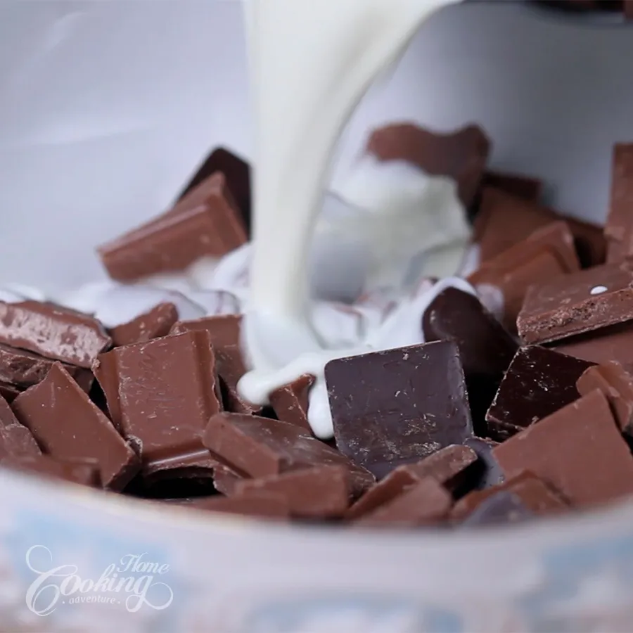 No Bake Strawberry Chocolate Tart - step14