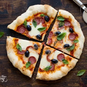 Homemade Pizza – Easy Pizza with Crispy Crust - main1 copy