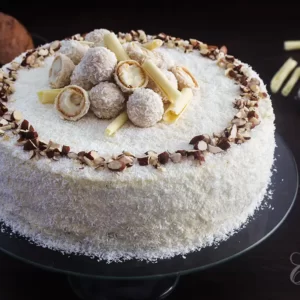 Almond Coconut Cake - Raffaello cake main image