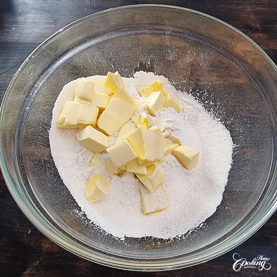 rough puff pastry - step3
