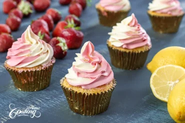 Strawberry Lemon Cupcakes - main1