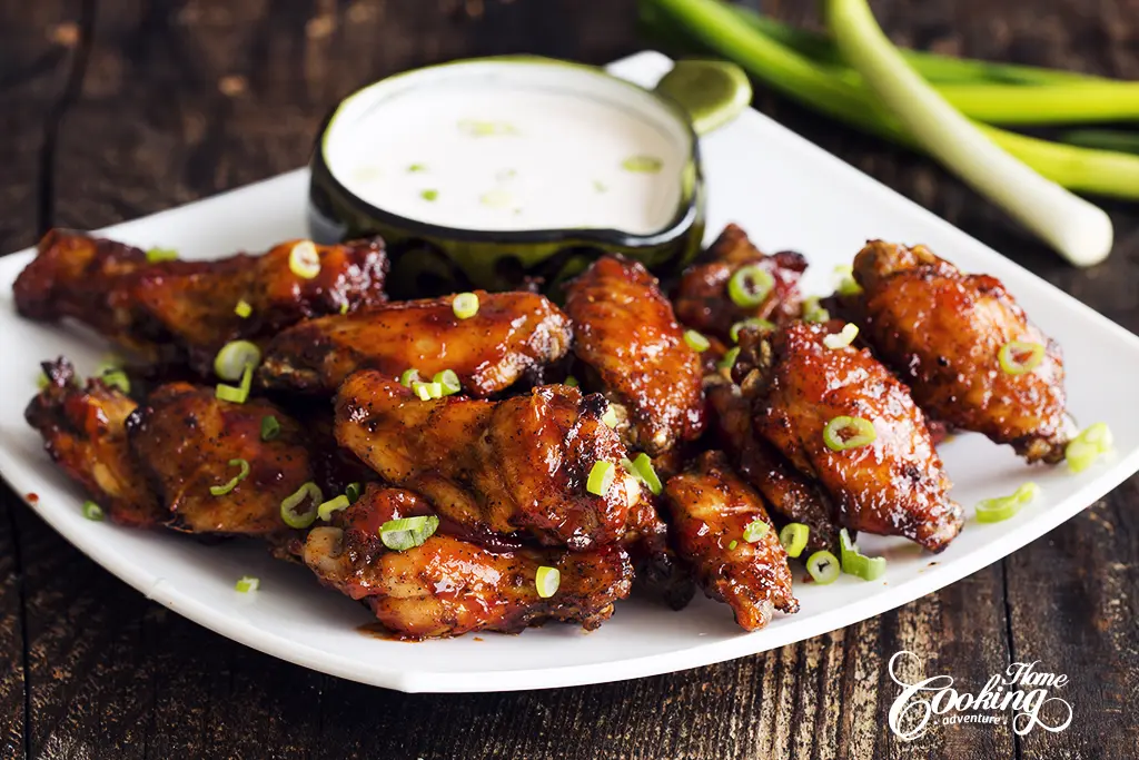 Oven BBQ Chicken Wings