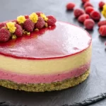 Mango Raspberry Mousse Cake Main Image