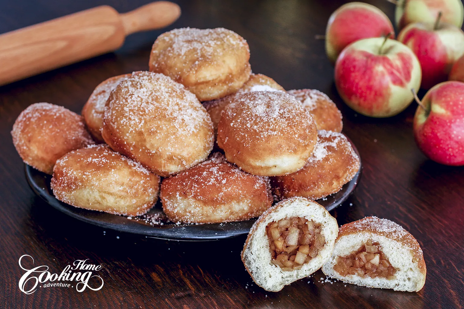 apple doughnuts