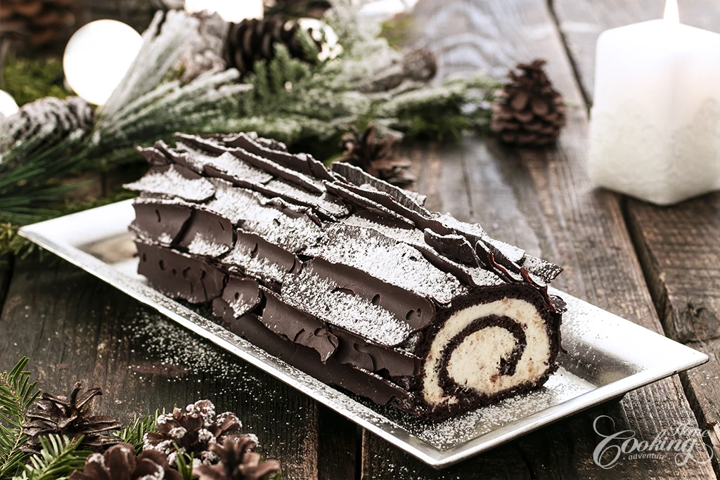 Bûche de Noël - A Yule Log Cake < the cook & the writer