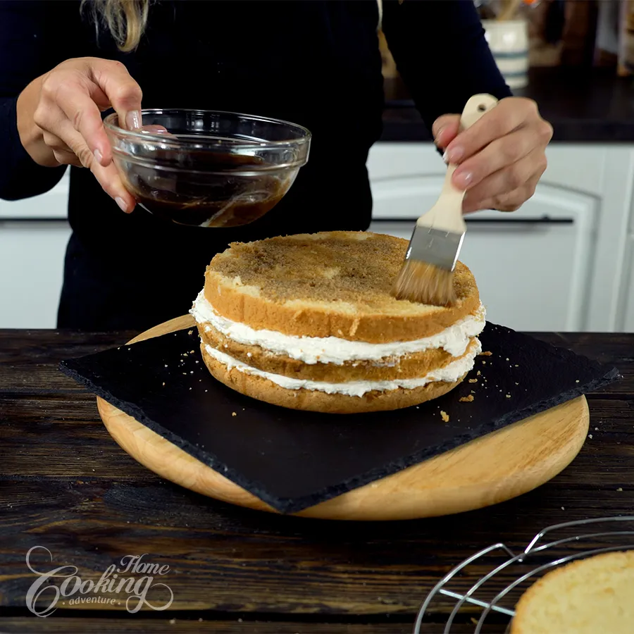 tiramisu cake - step43