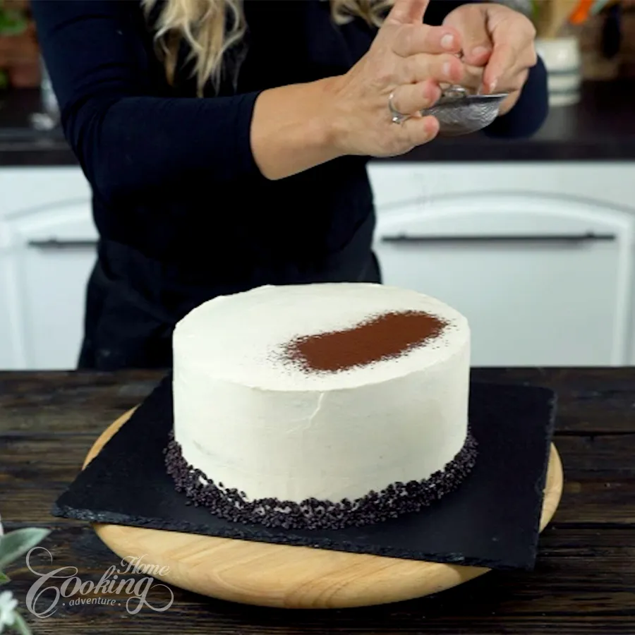 tiramisu cake - step54