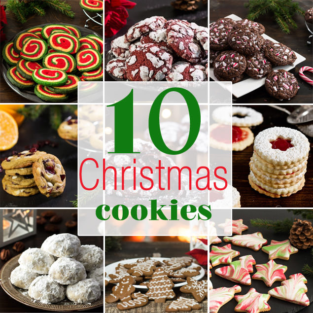 10 Christmas Cookies