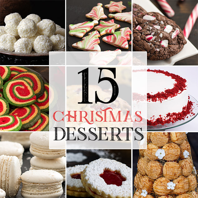 15 Christmas Desserts