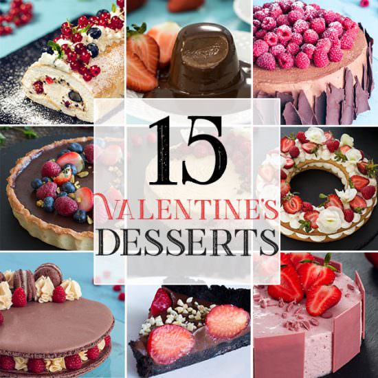 15 Valentines Desserts