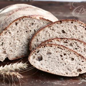 50 Percent Whole-Wheat Sourdough Bread