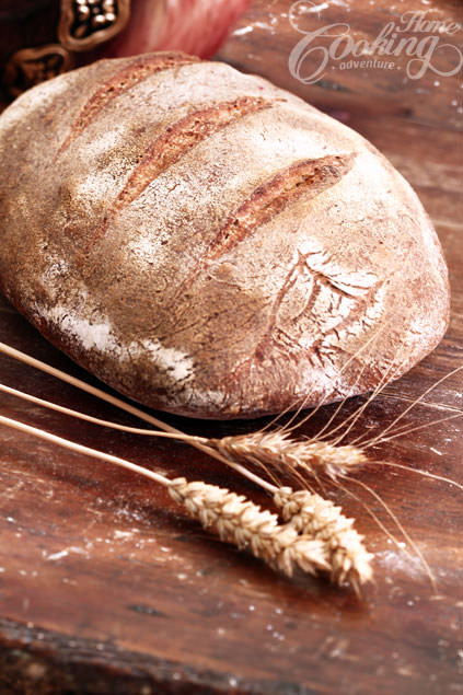 whole wheat sourdough bread