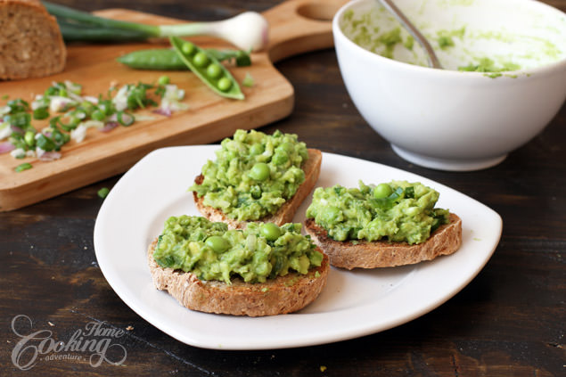 Avocado and Pea Salad