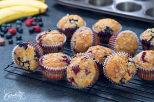 Breakfast Muffins - Refined Sugar Free Muffins