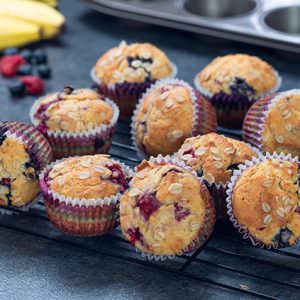 Breakfast Muffins - Refined Sugar Free Muffins