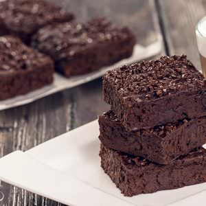 Eggless Yogurt Brownies