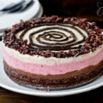 Raw Vegan Neapolitan Cake