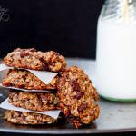 Oatmeal Banana Chocolate Breakfast Cookies