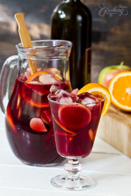 Red wine sangria