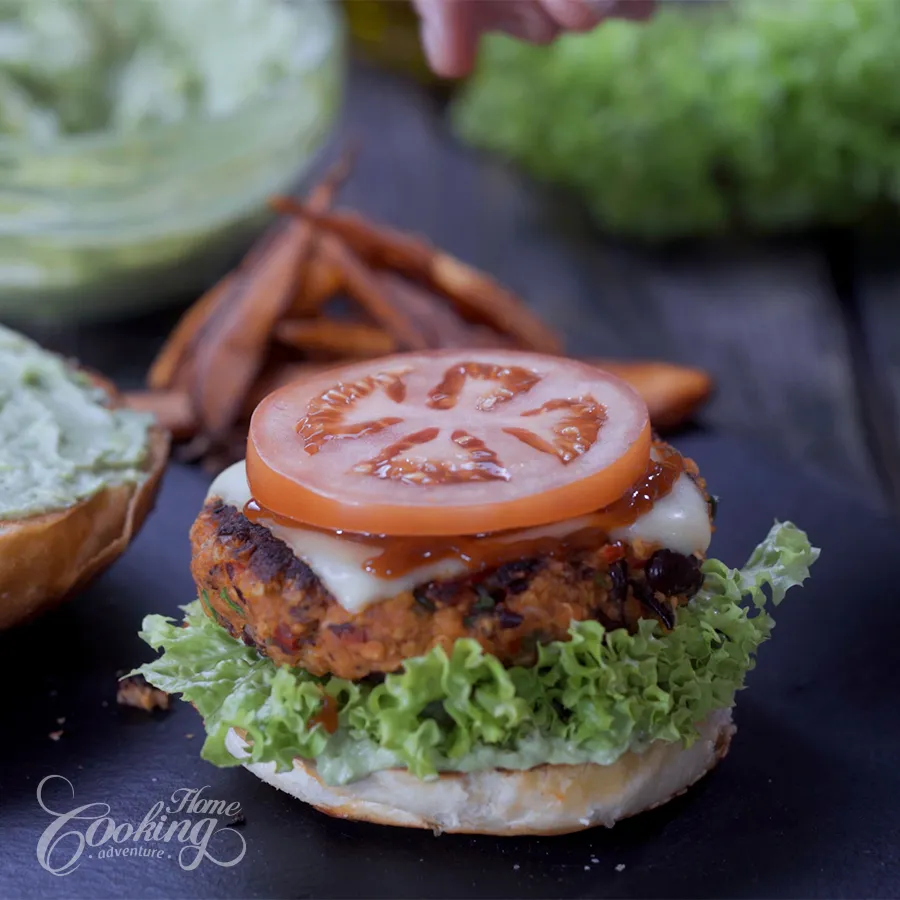 Veggie Burgers – Sweet Potato Burger Patties - step42