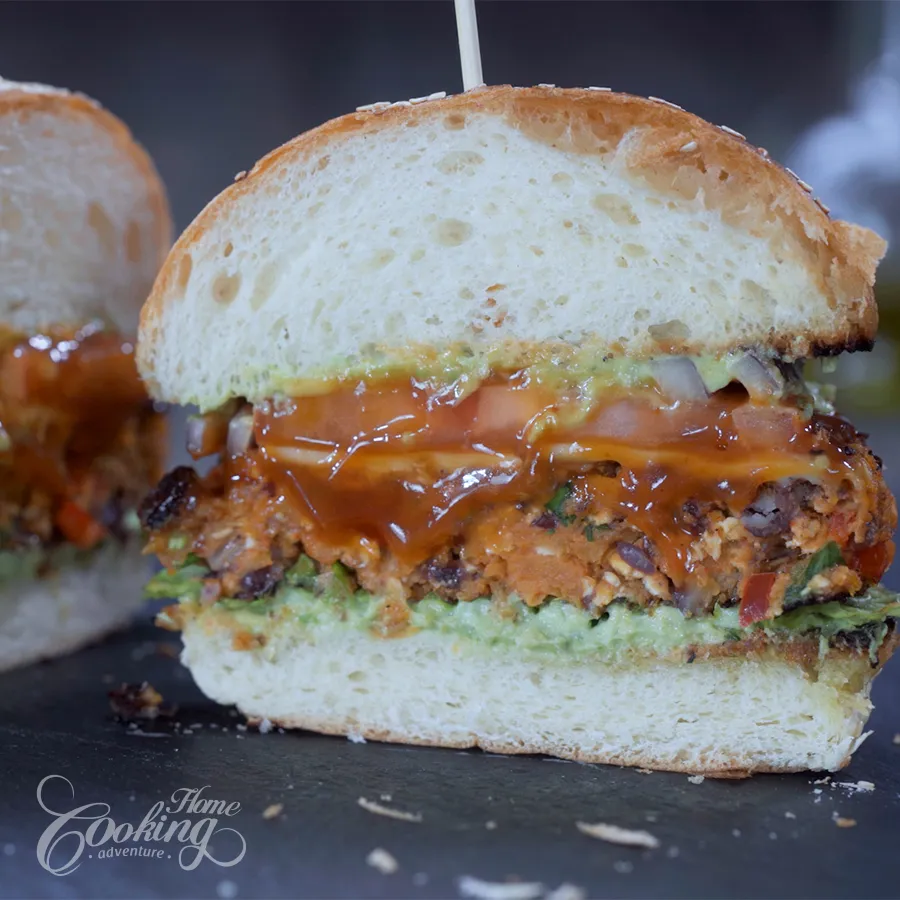 Sweet Potato Veggie Burgers