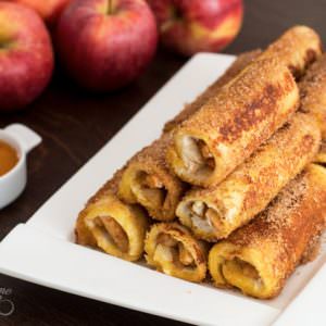 Apple French Toast Roll-Ups