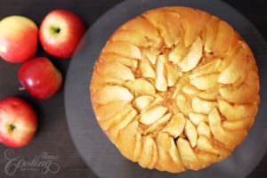 apple upside down cake