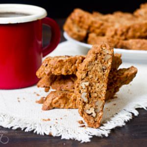 Apples and Oats Biscotti