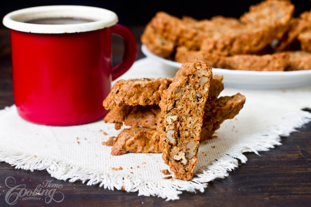 Apples and Oats Biscotti