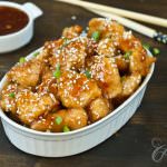 Baked Honey Sesame Chicken