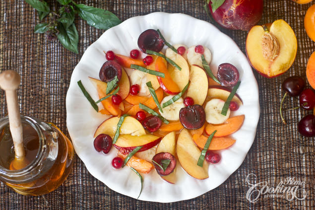 Basil Fruit Salad