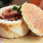 bean soup with bread bowls