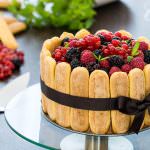 Berry Charlotte Cake