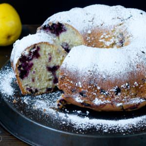 Blueberry Lemon Bundt Cake