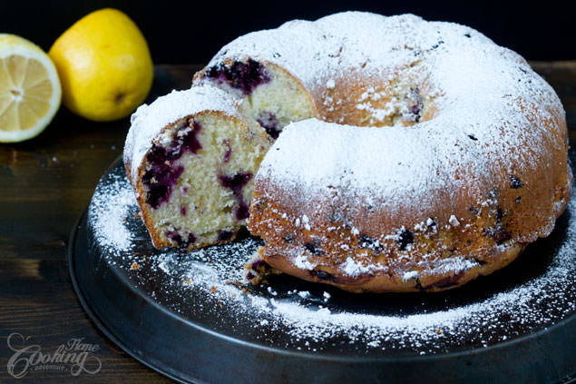 Blueberry Lemon Bundt Cake