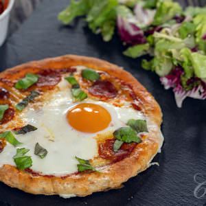 No Yeast Breakfast Pizza