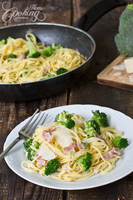 pasta dish closeup