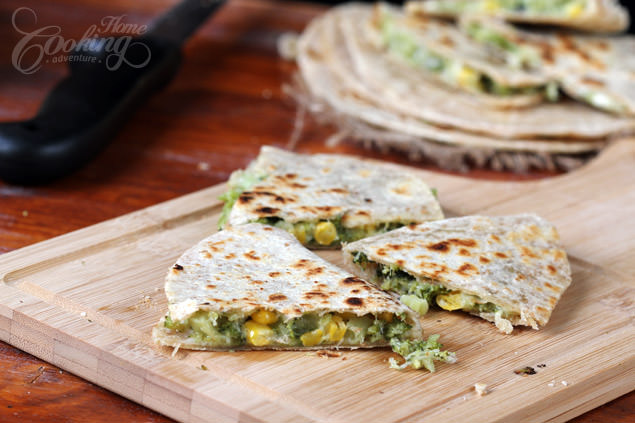 Broccoli Quesadillas