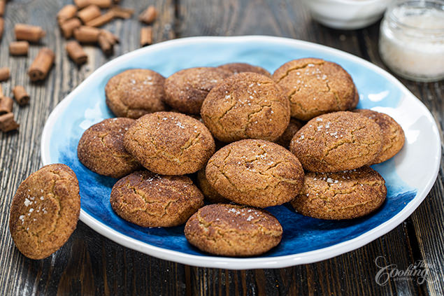 Brown Butter Snickerdoodle Cookies